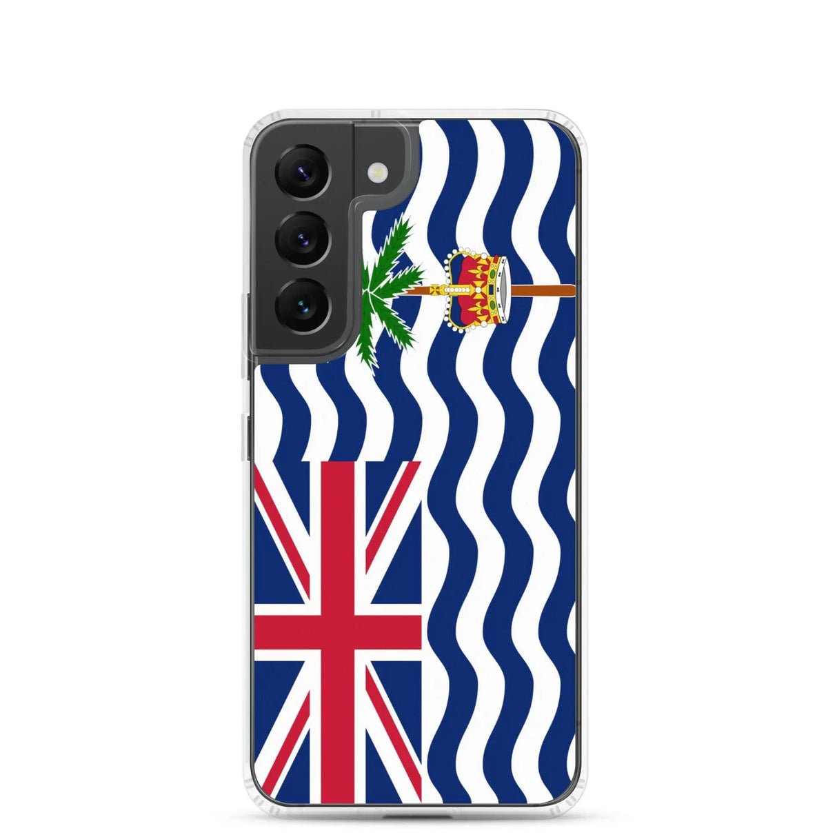 Coque samsung territoire britannique océan indien souple antichoc