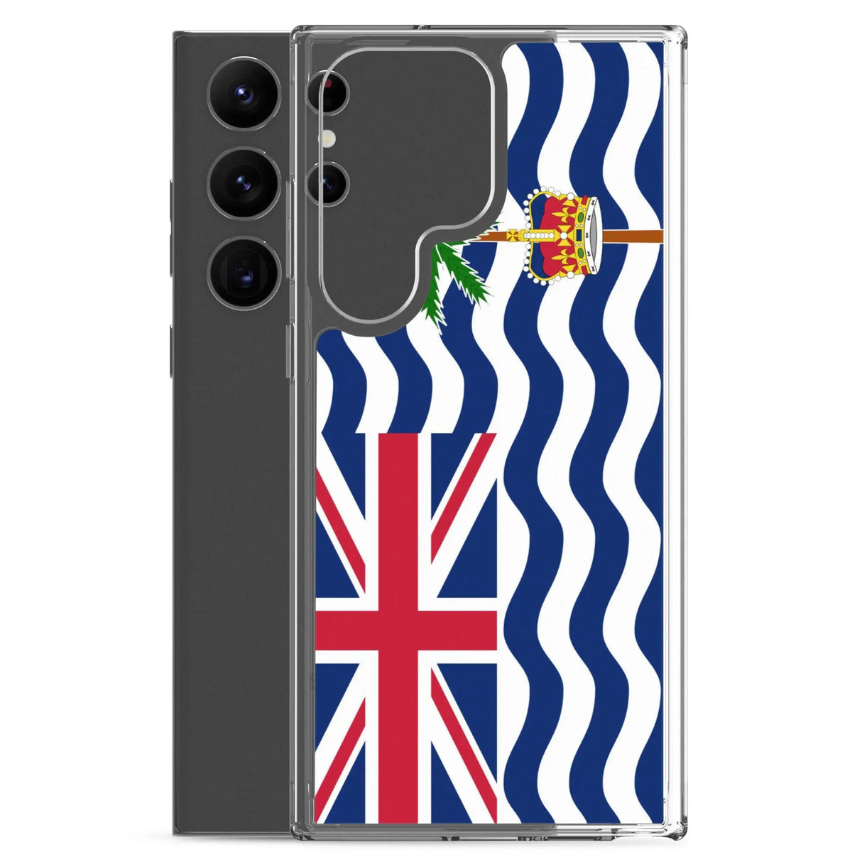 Coque samsung territoire britannique océan indien souple antichoc
