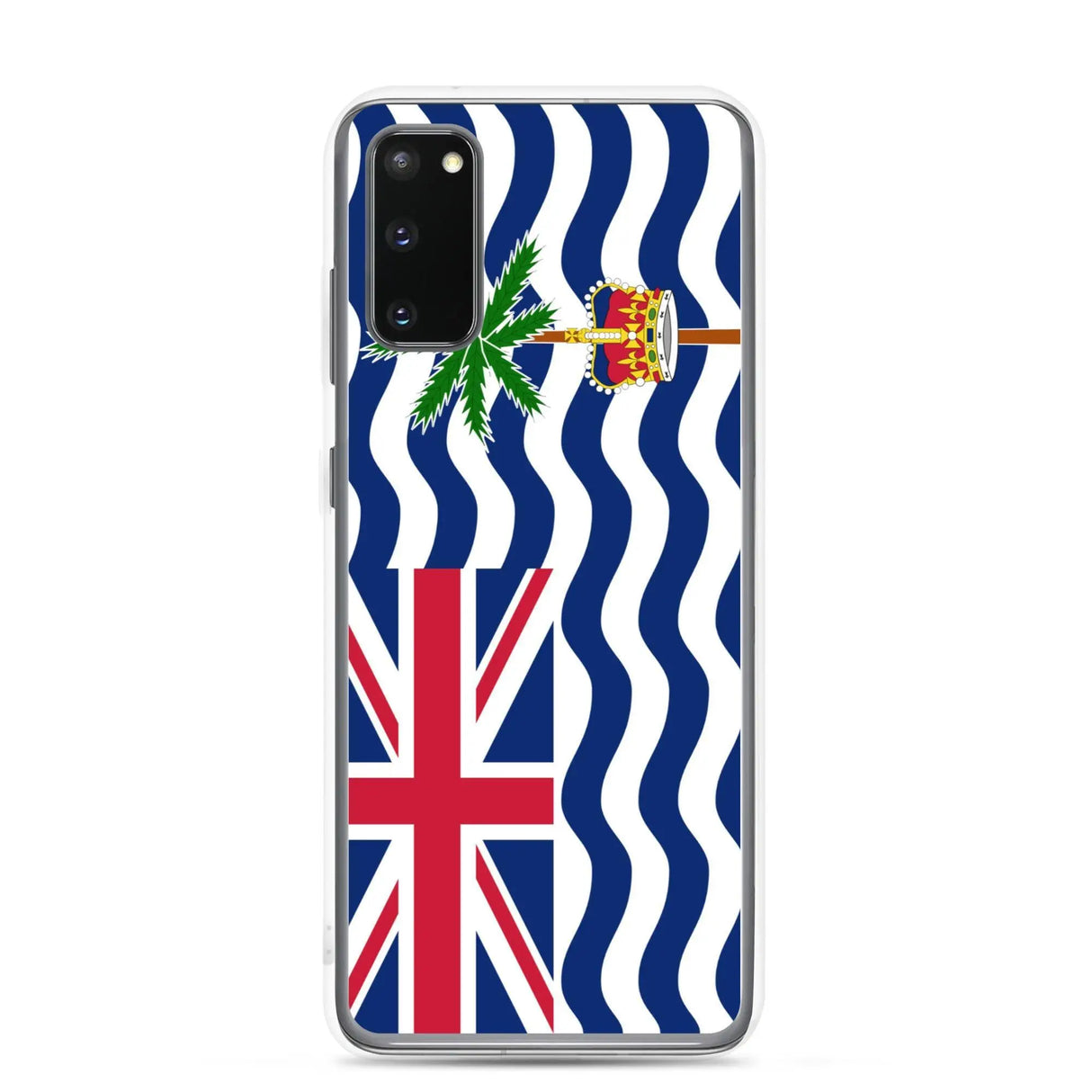 Coque samsung territoire britannique océan indien souple antichoc