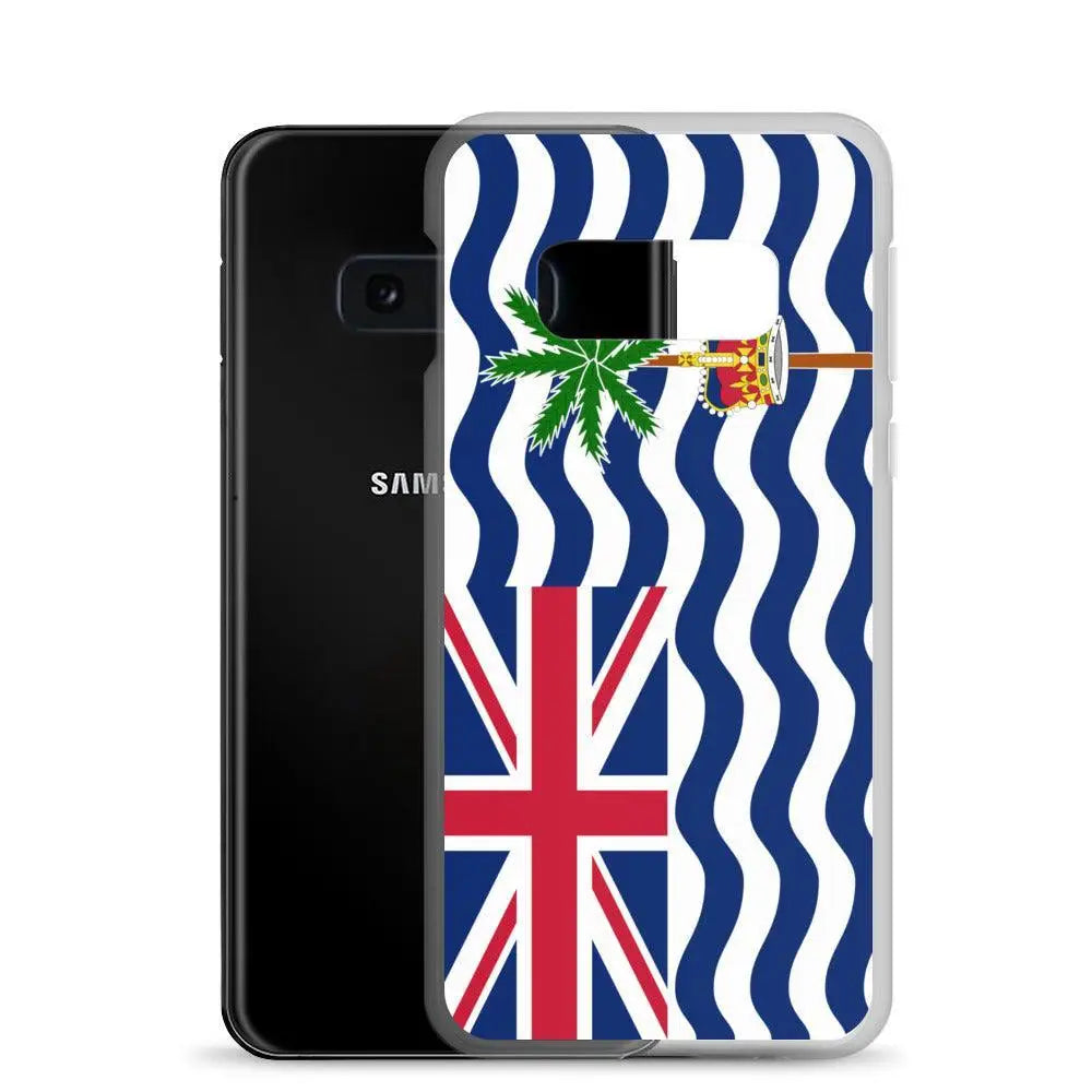 Coque samsung territoire britannique océan indien souple antichoc