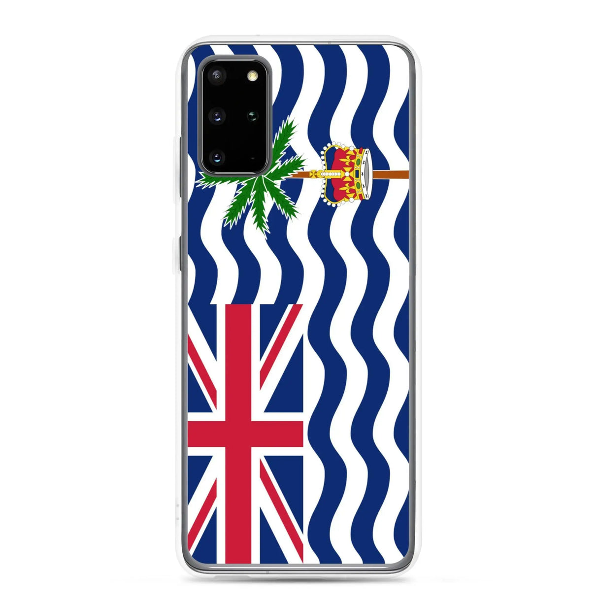 Coque samsung territoire britannique océan indien souple antichoc