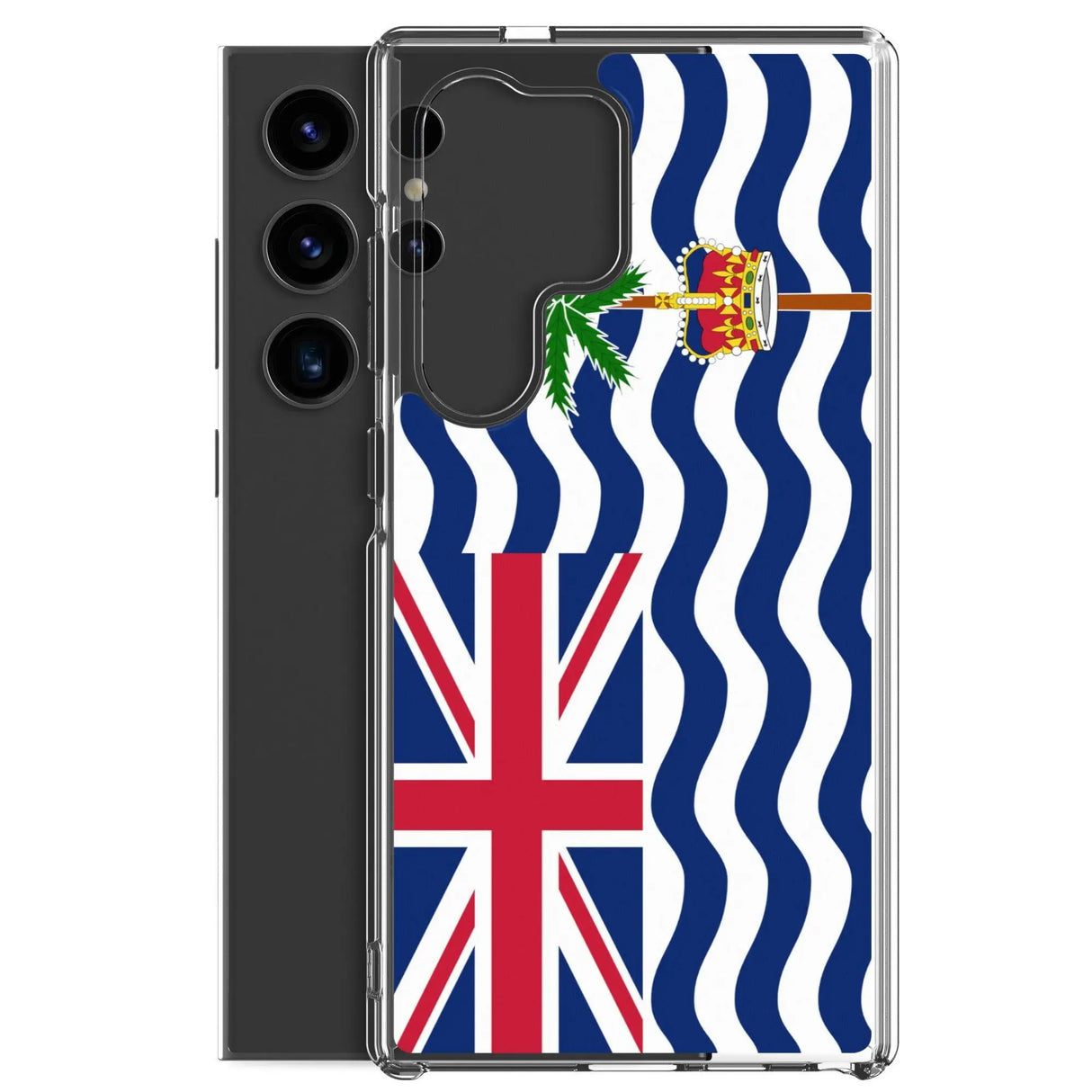 Coque samsung territoire britannique océan indien souple antichoc
