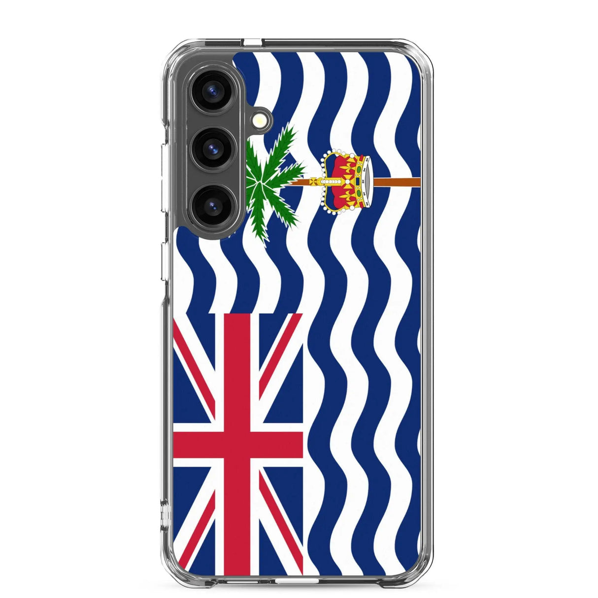 Coque samsung territoire britannique océan indien souple antichoc
