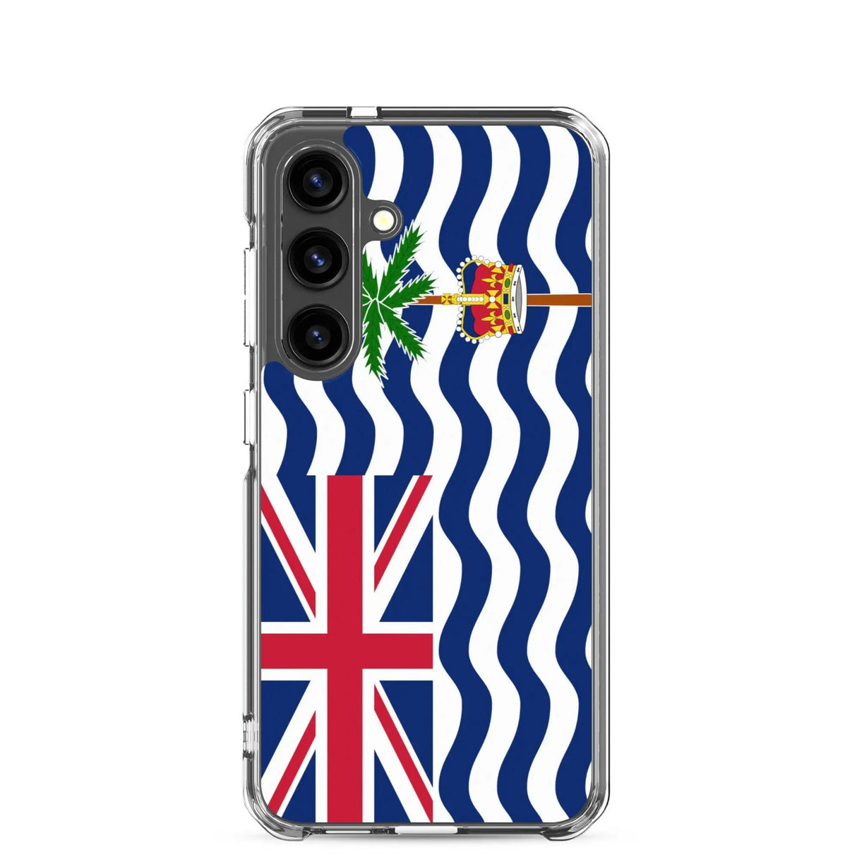 Coque samsung territoire britannique océan indien souple antichoc