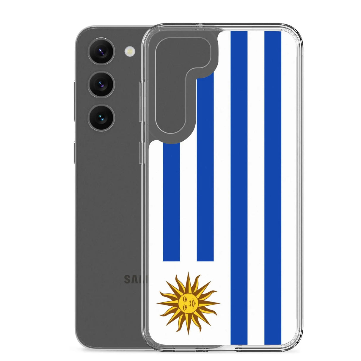 Coque samsung uruguay souple antichoc motif drapeau