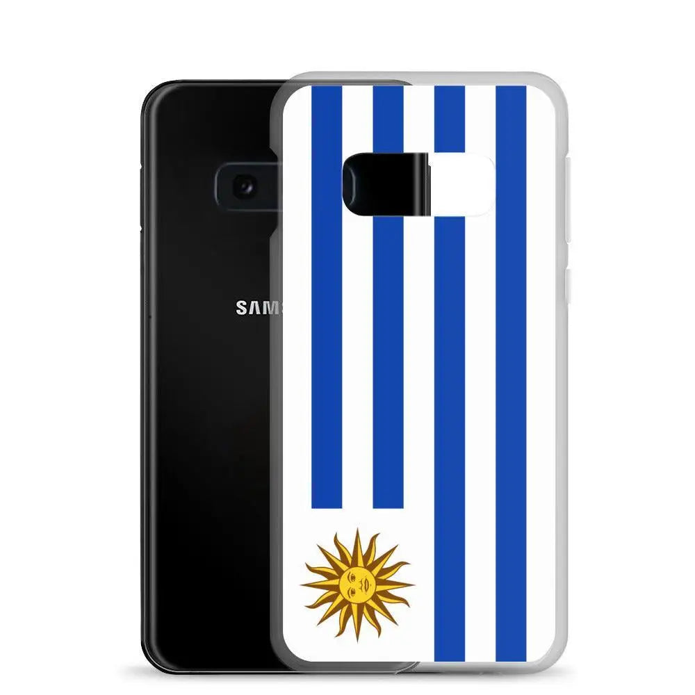 Coque samsung uruguay souple antichoc motif drapeau