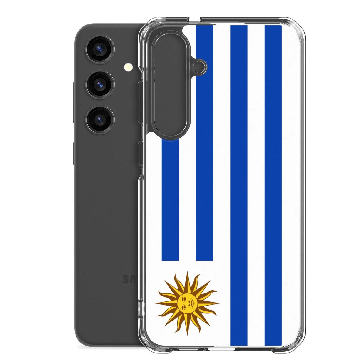 Coque samsung uruguay souple antichoc motif drapeau
