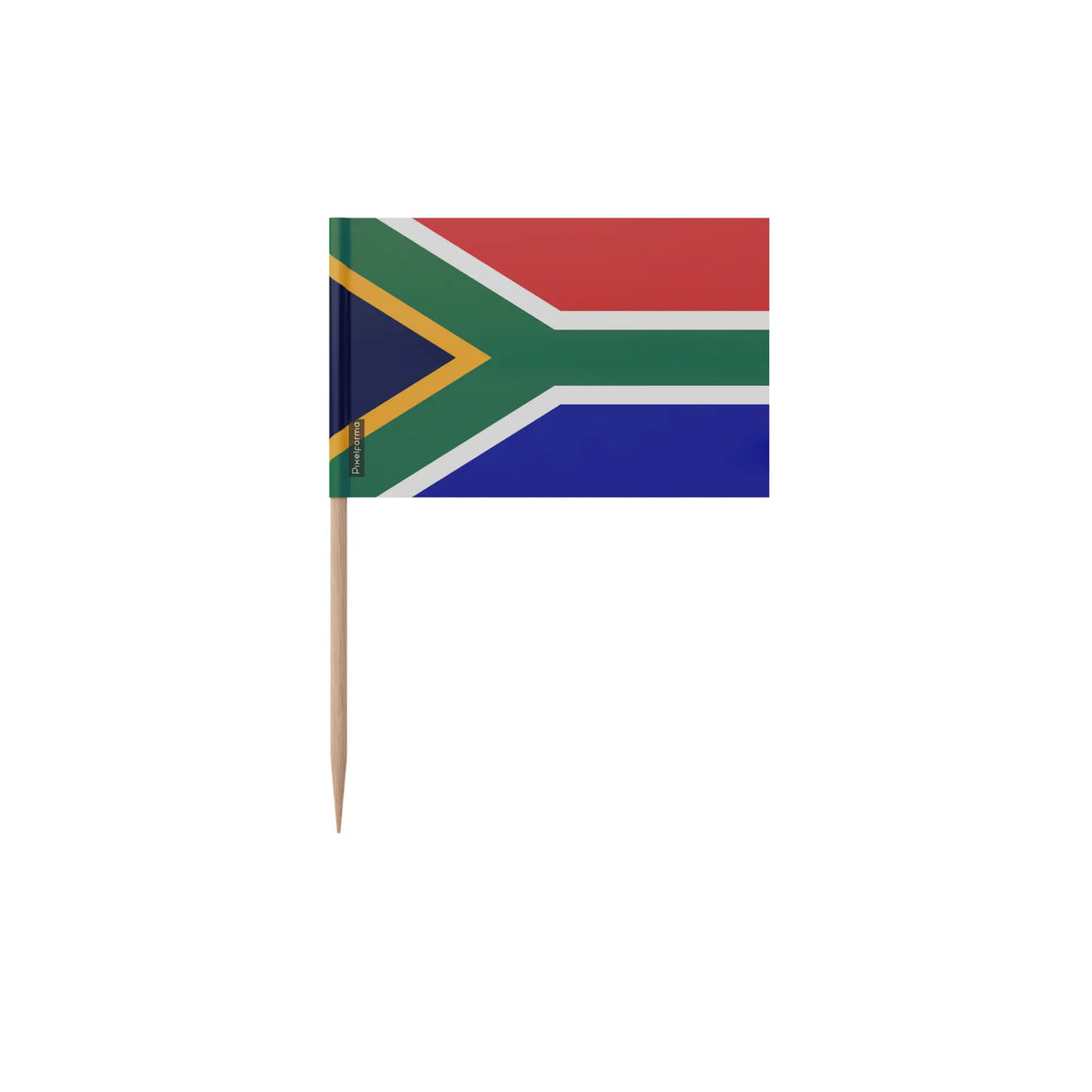 Cure-dents drapeau afrique du sud plastique bâton bambou