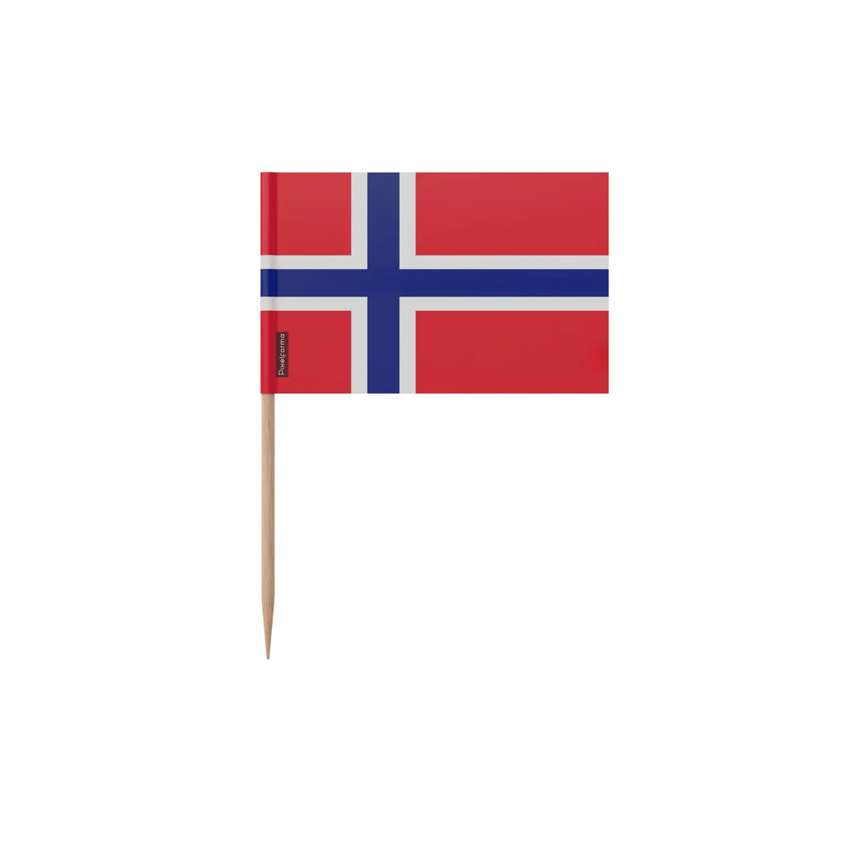 Cure-dents drapeau svalbard et jan mayen décoratifs fête