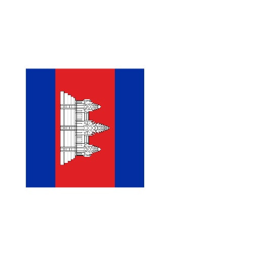 Fanion Table Drapeau Cambodge en Polyester