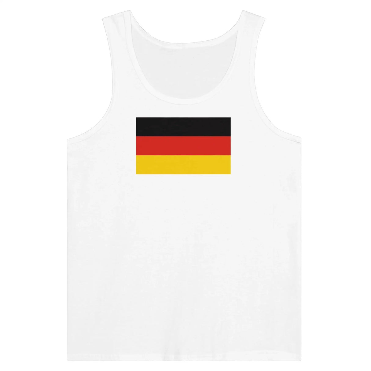 Débardeur drapeau allemagne coton peigné tissu léger