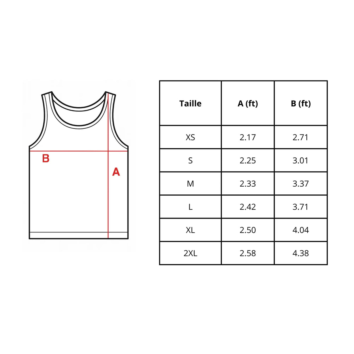 Débardeur drapeau allemagne tissu léger broderie couleur