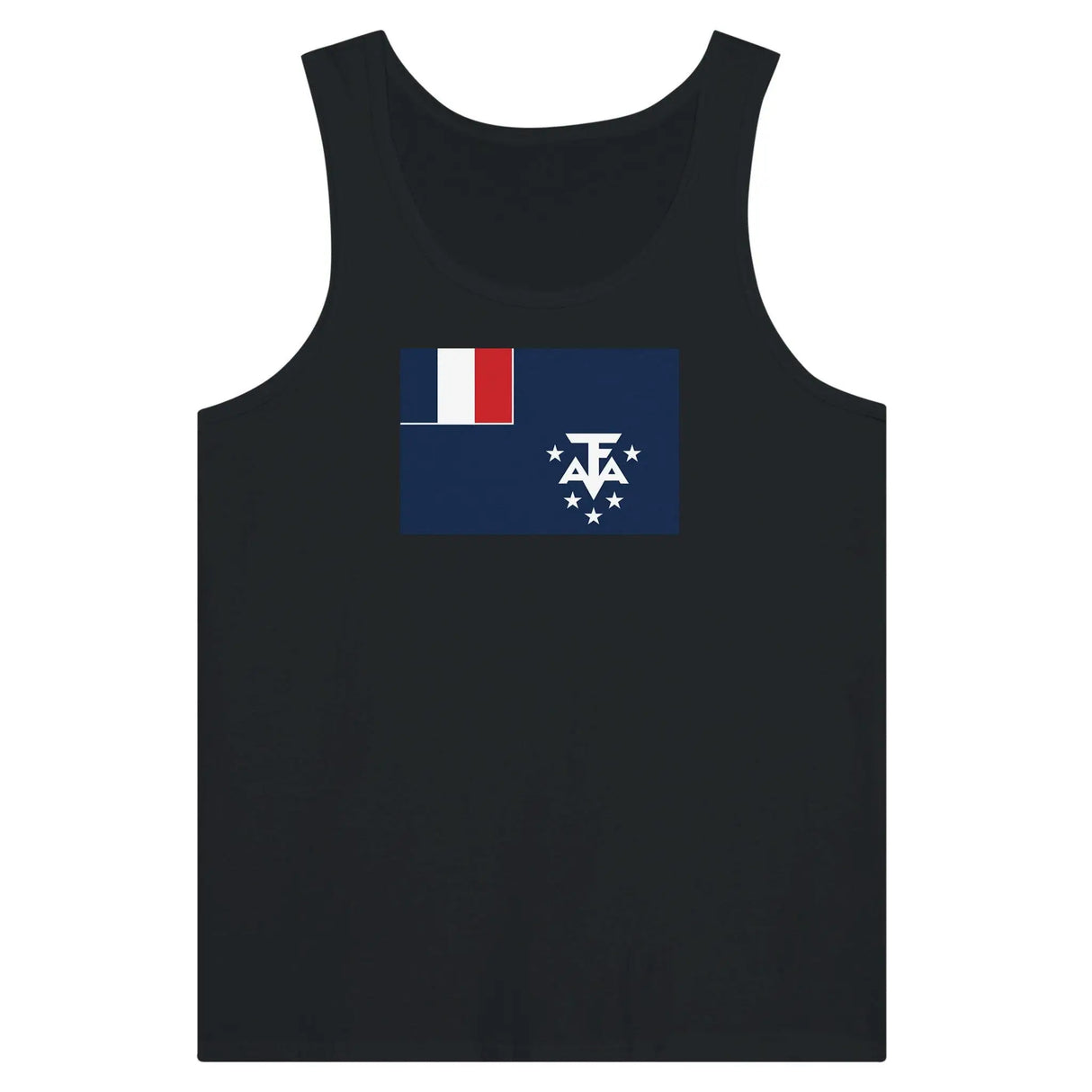 Débardeur drapeau antarctique française tissu léger