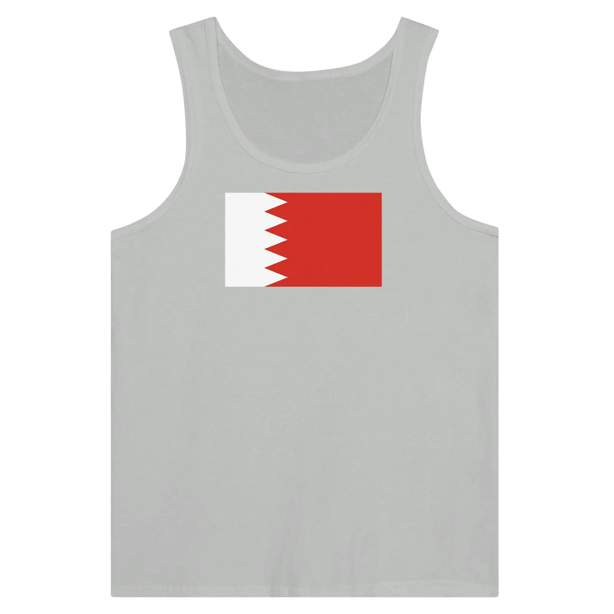 Débardeur drapeau bahreïn tissu léger filé à l’anneau