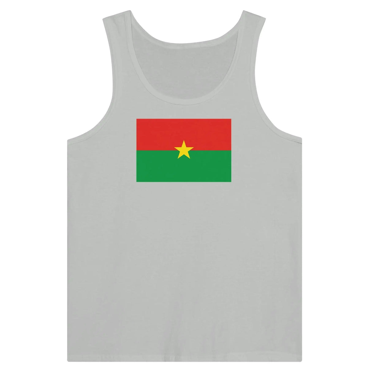 Débardeur drapeau burkina faso tissu léger couleur vive