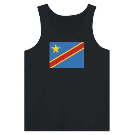 Débardeur drapeau congo tissu léger imprimé confortable