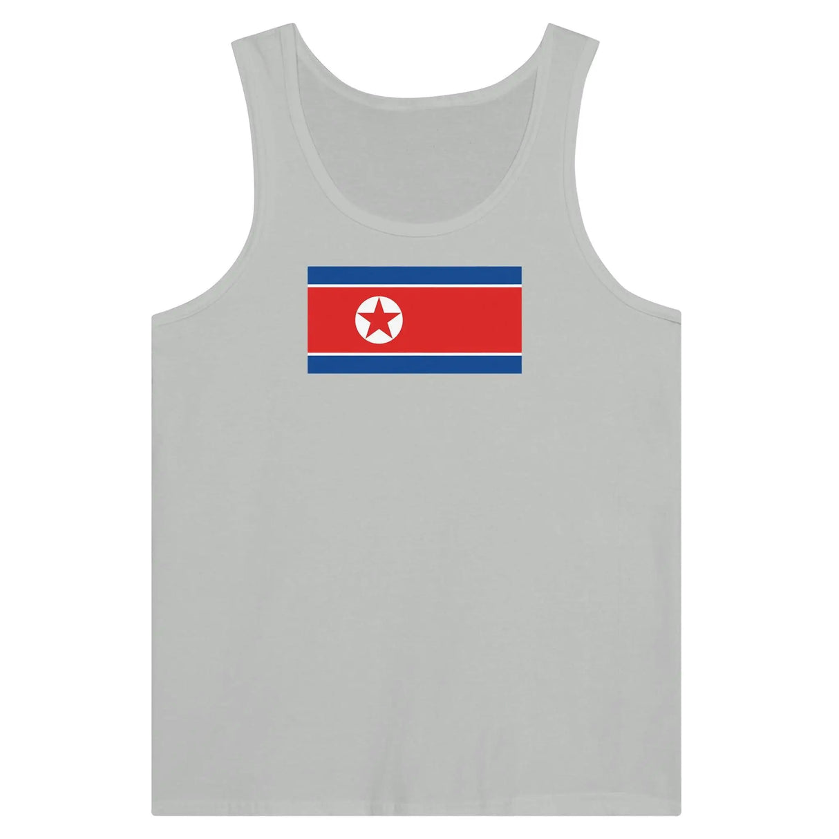 Débardeur drapeau corée du nord coton peigné léger