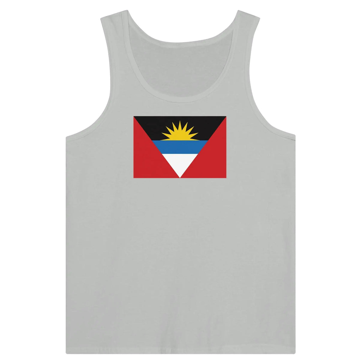 Débardeur drapeau d’antigua-et-barbuda tissu léger coloré
