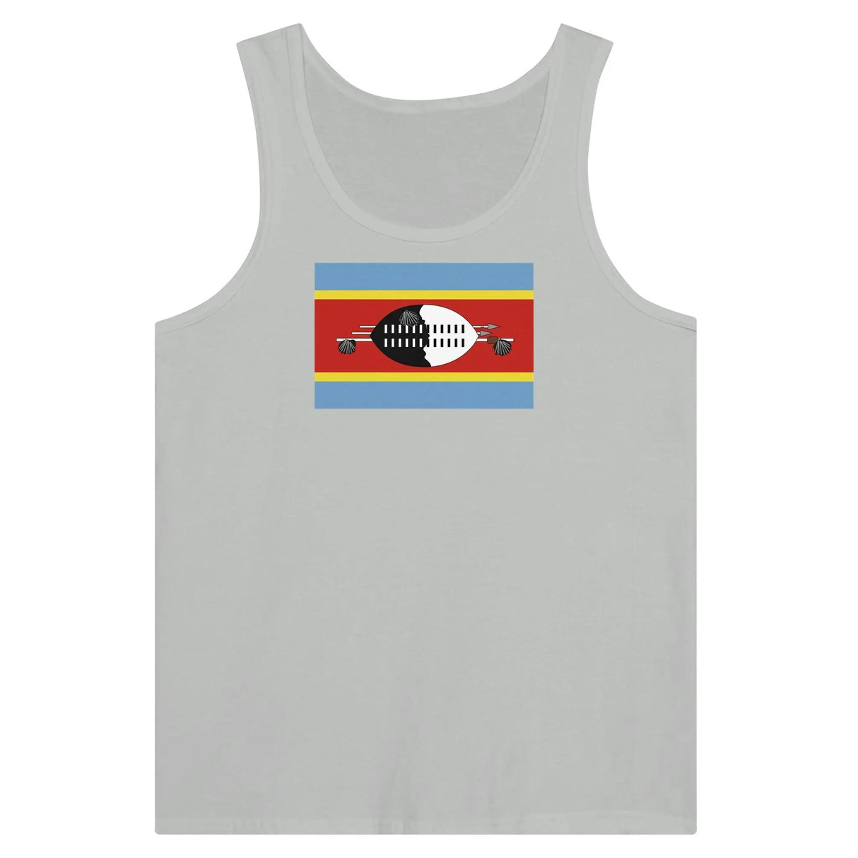 Débardeur drapeau eswatini tissu léger filé à l’anneau