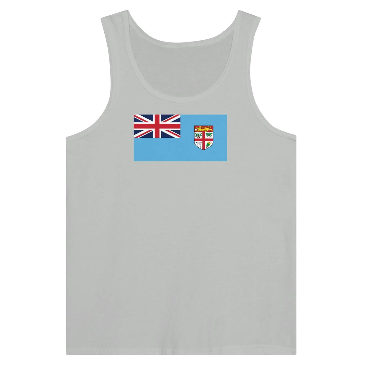 Débardeur drapeau fidji coton peigné tissu léger confortable