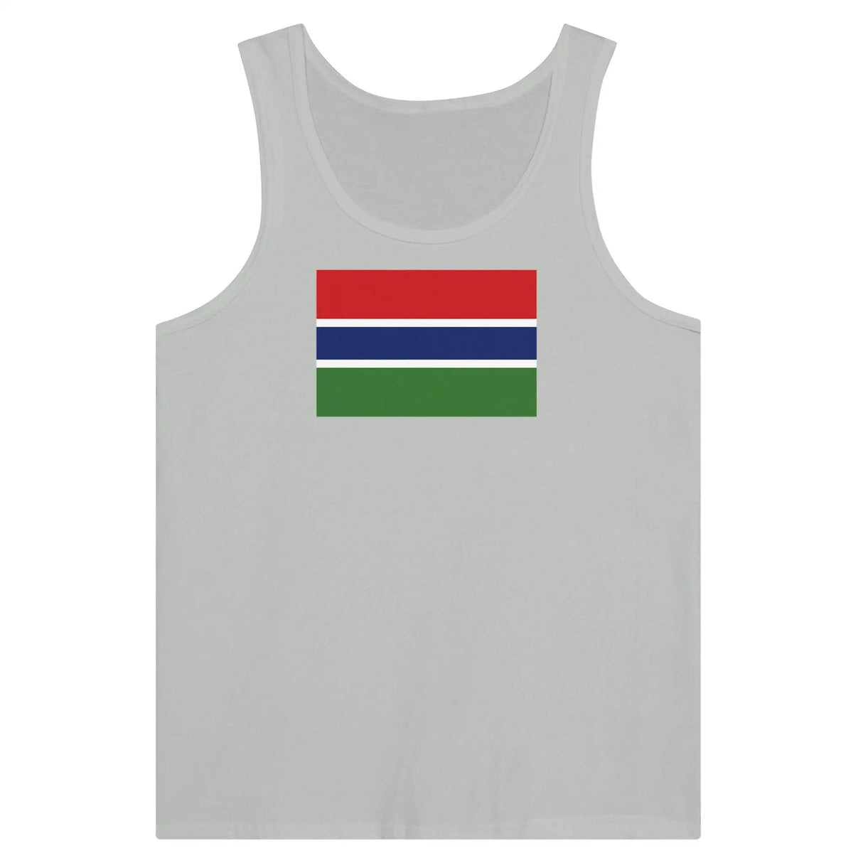 Débardeur drapeau gambie tissu léger aux couleurs vives