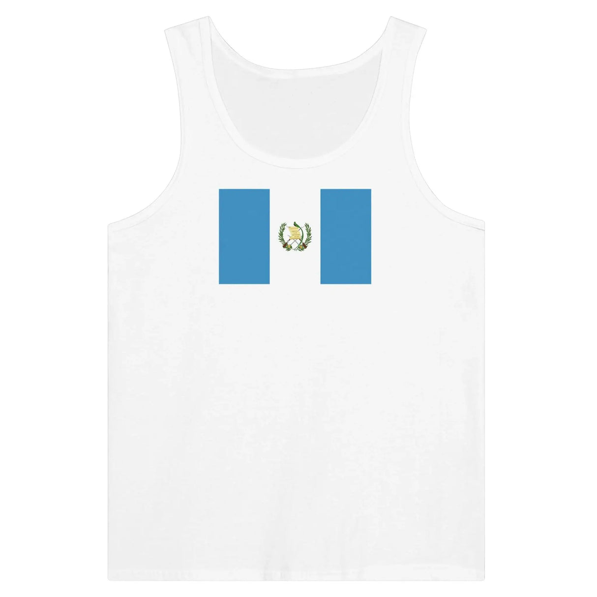 Débardeur drapeau guatemala tissu léger couleurs vives