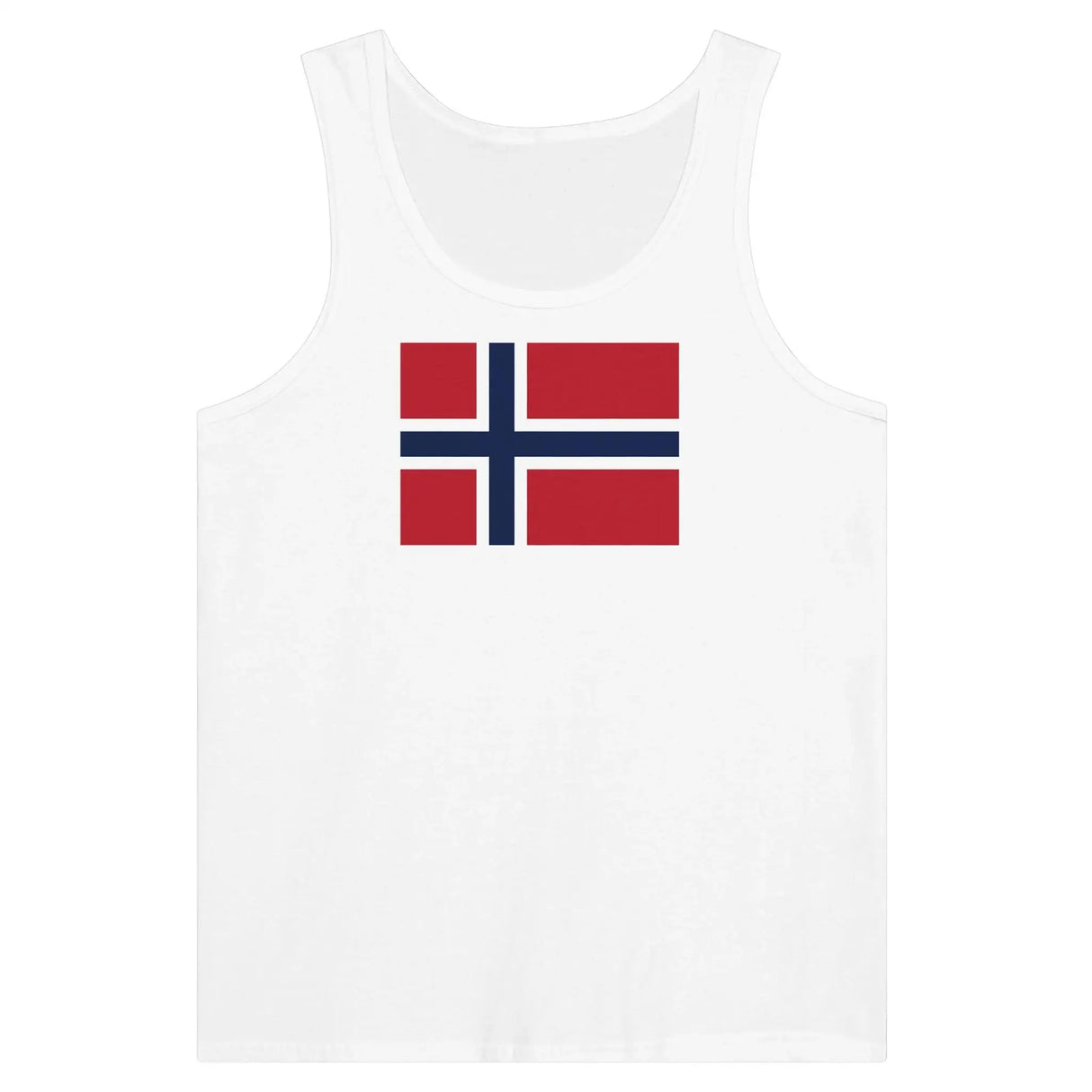 Débardeur drapeau île bouvet tissu léger confortable