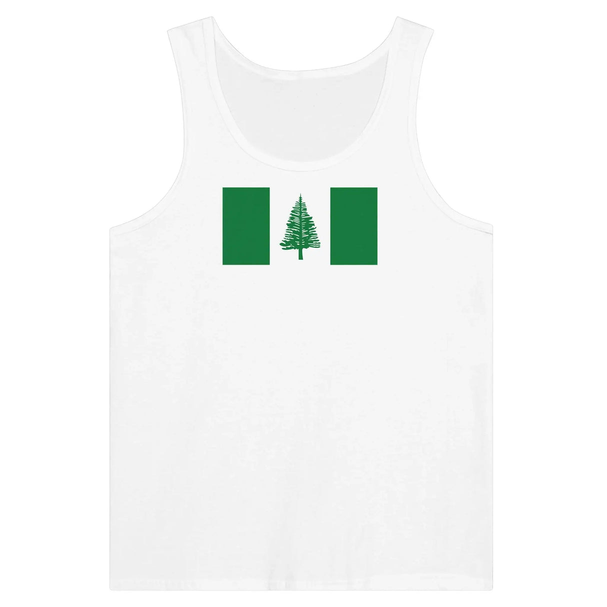 Débardeur drapeau île norfolk tissu léger résistant