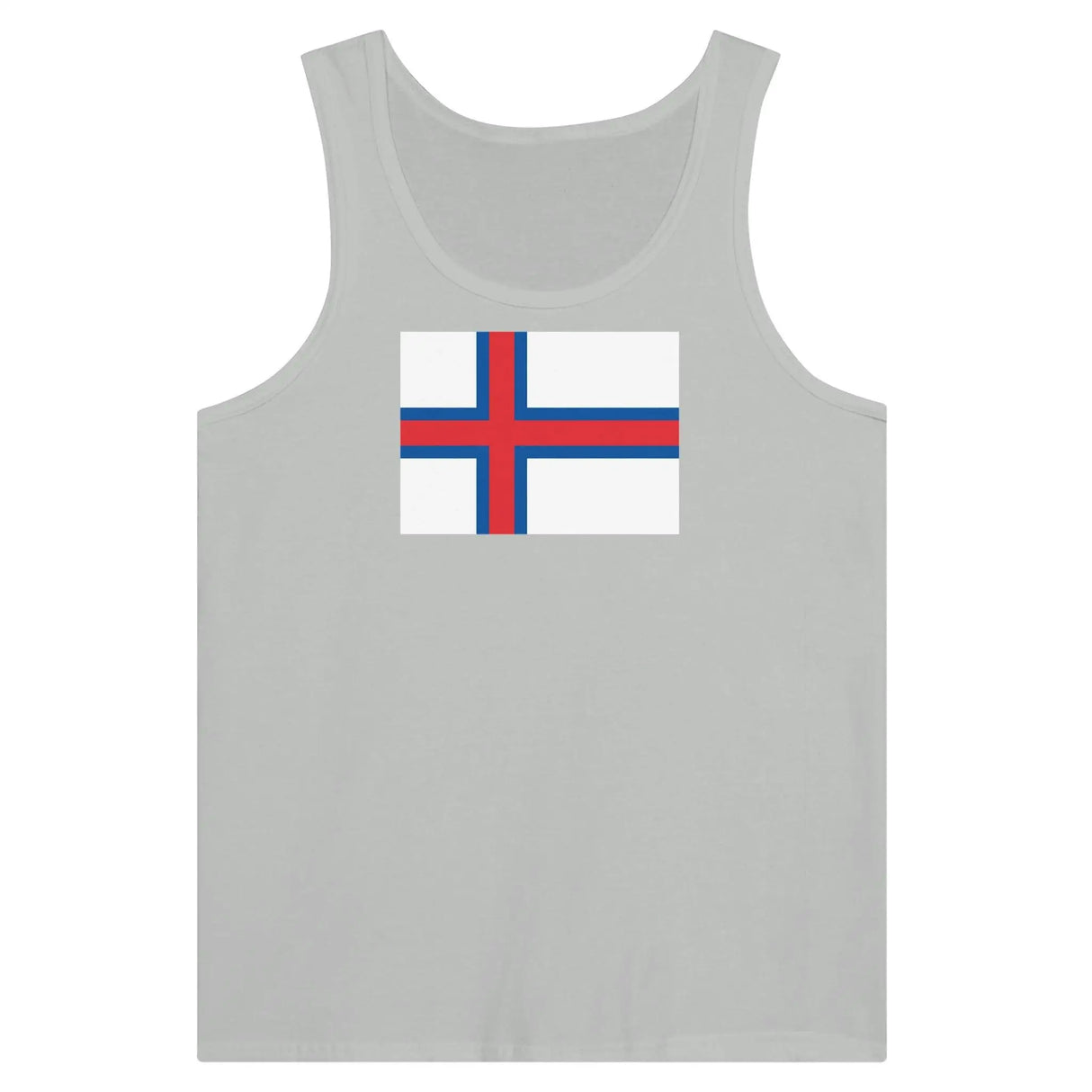 Débardeur drapeau îles féroé tissu léger confortable