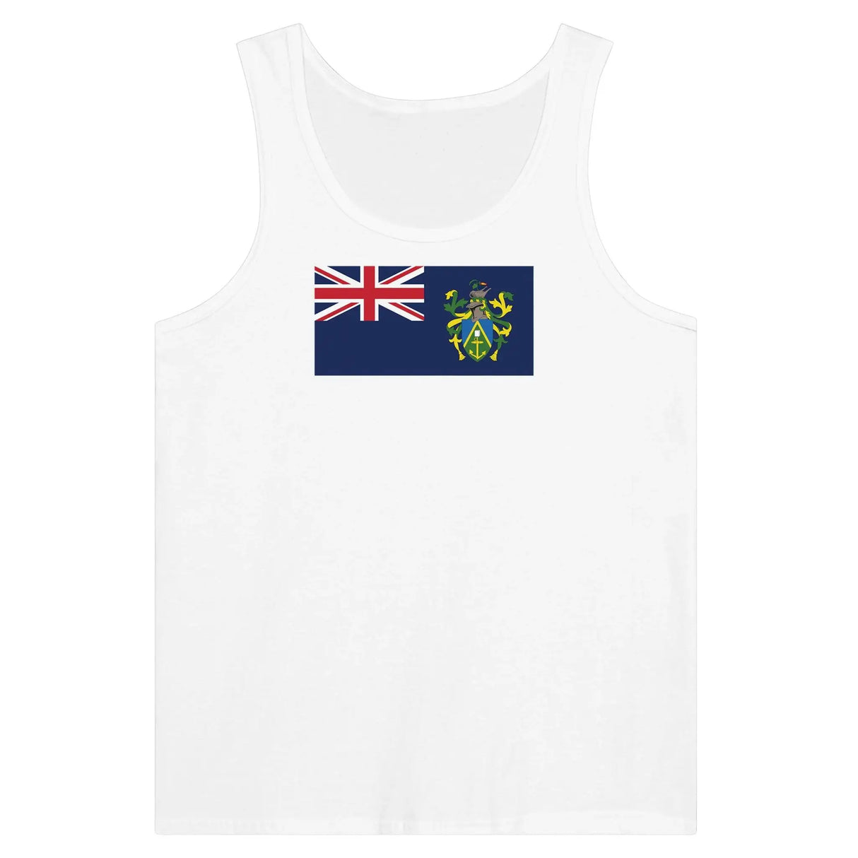 Débardeur drapeau îles pitcairn tissu léger doux