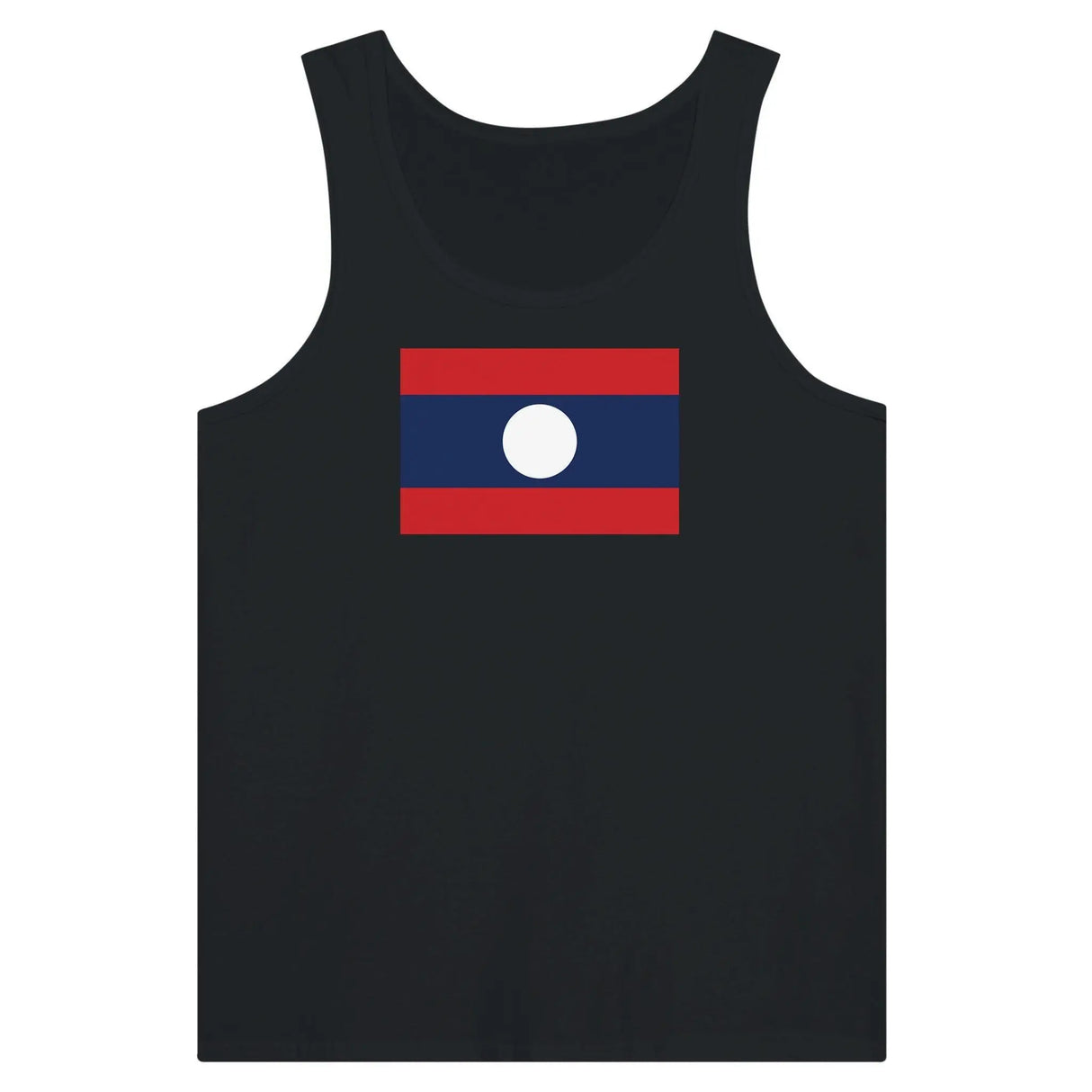 Débardeur drapeau laos tissu léger couleurs vives