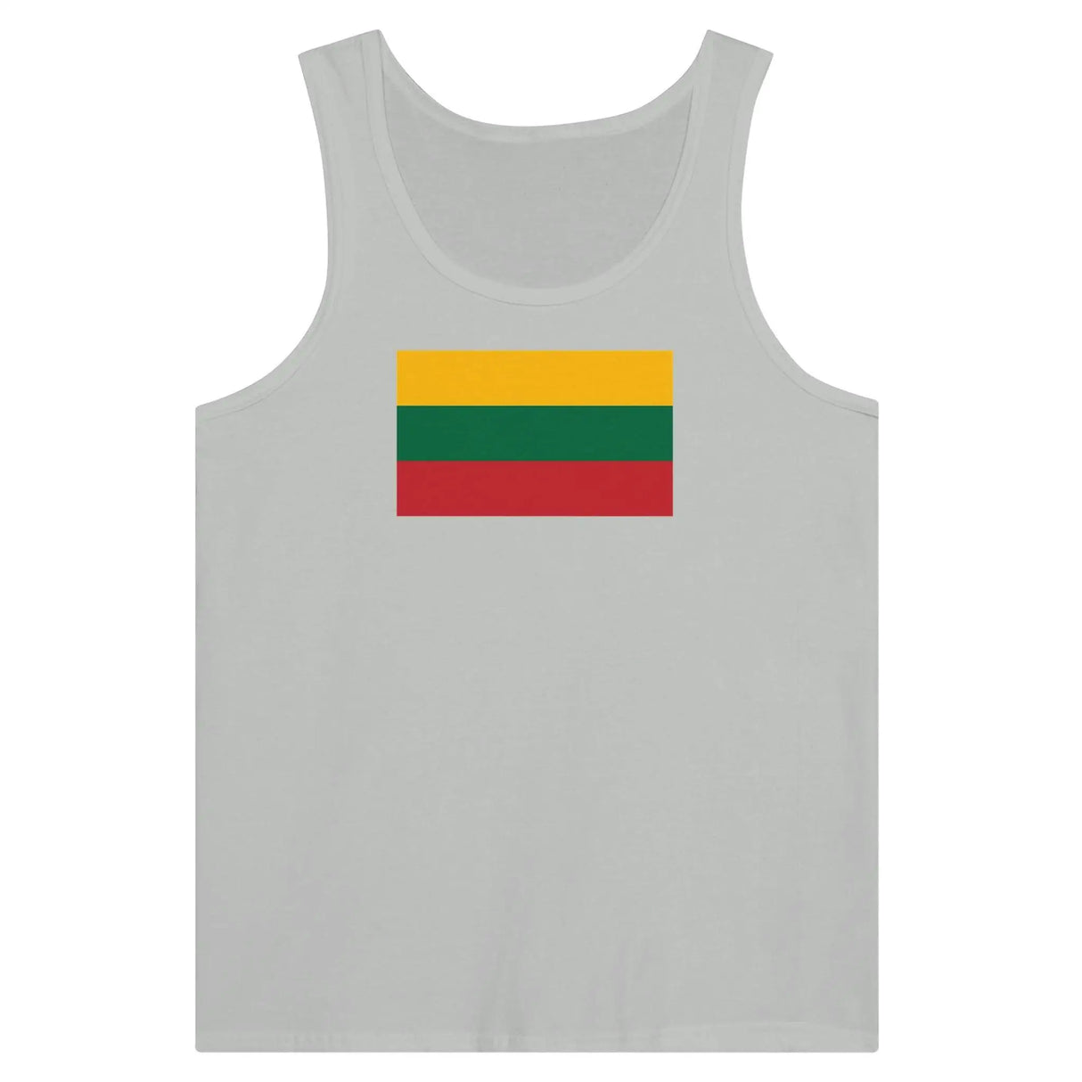 Débardeur drapeau lituanie tissu léger filé à l’anneau