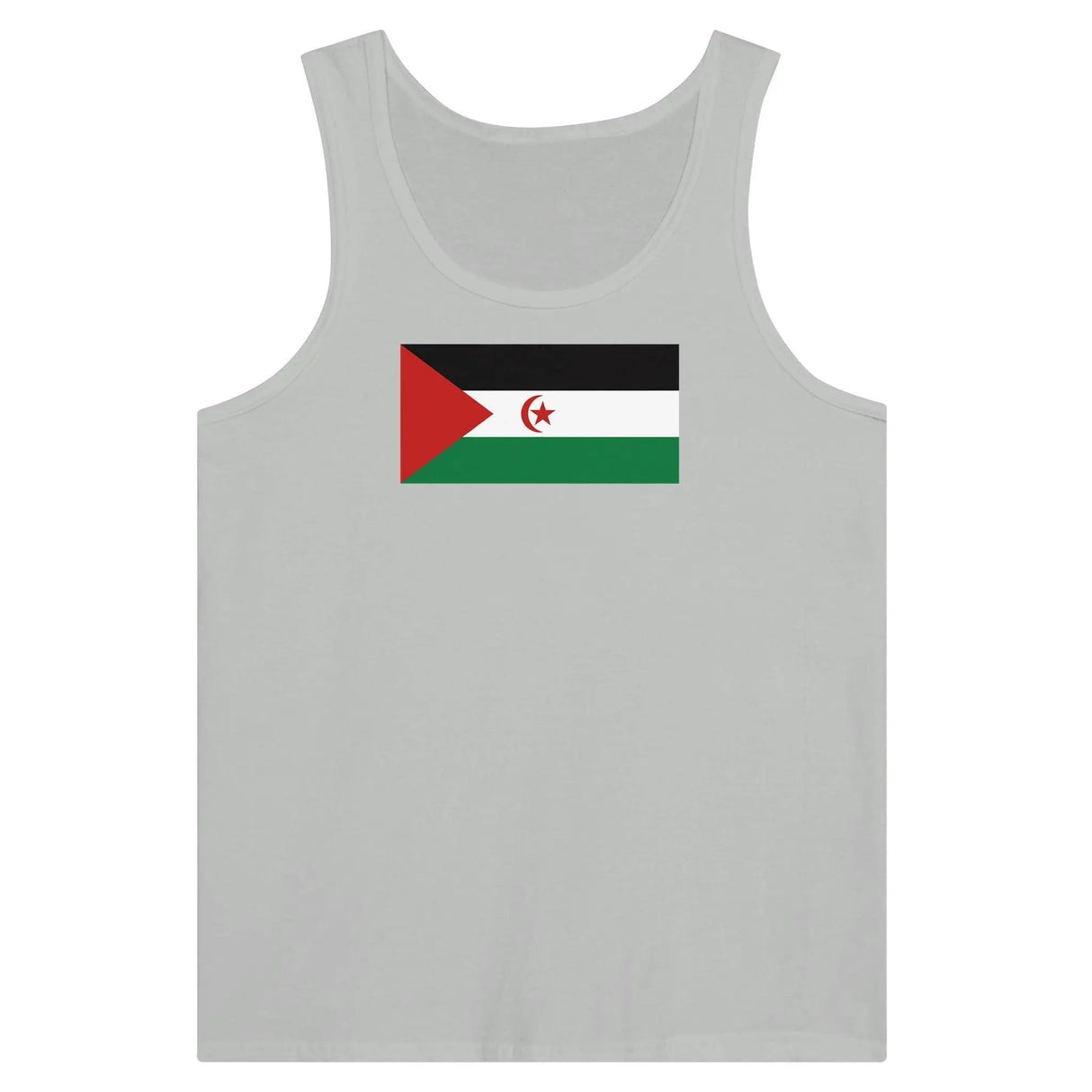 Débardeur drapeau république arabe sahraouie tissu léger