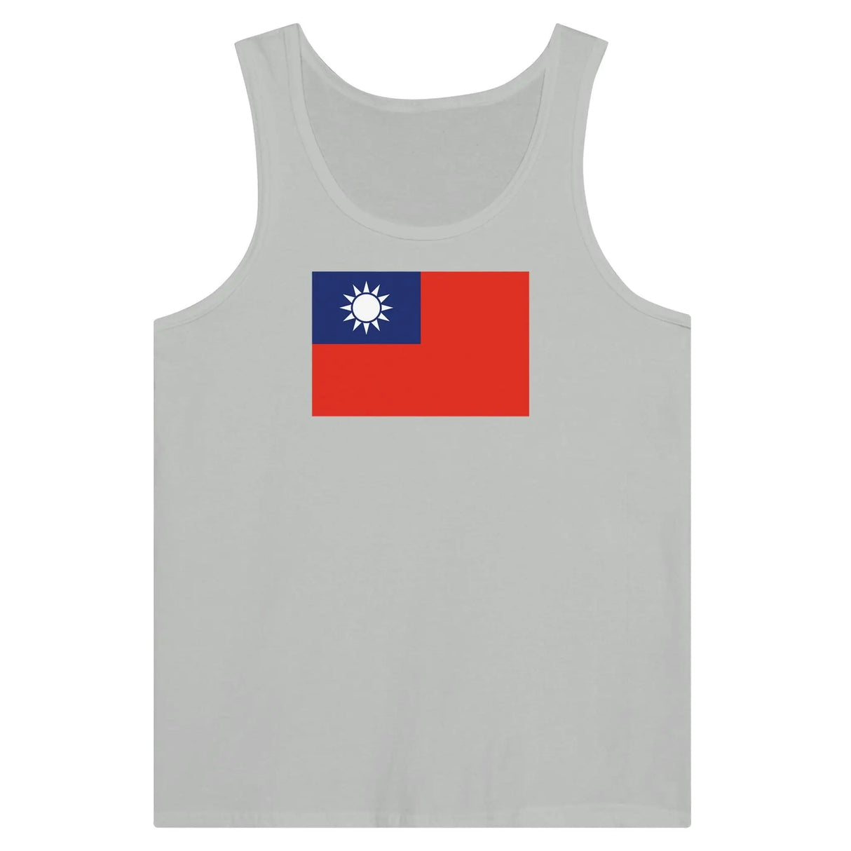 Débardeur drapeau république de chine tissu léger respirant
