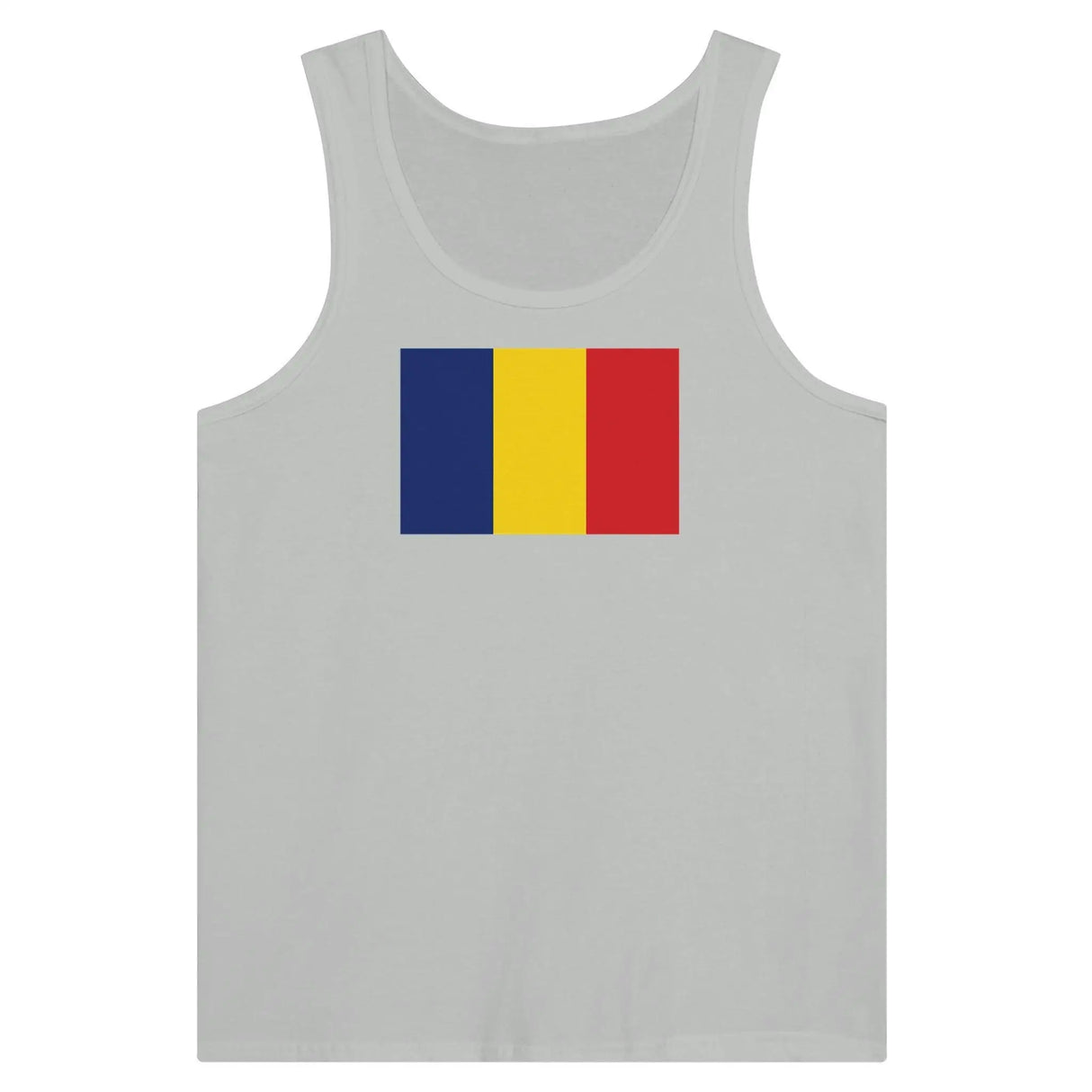 Débardeur drapeau roumanie tissu léger couleurs vives