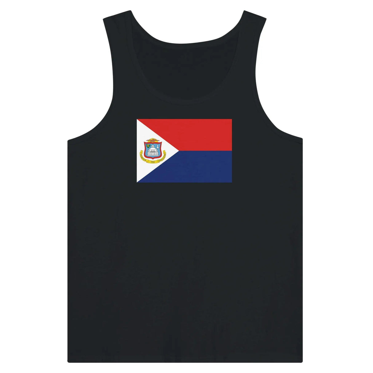 Débardeur drapeau saint-martin tissu léger confortable