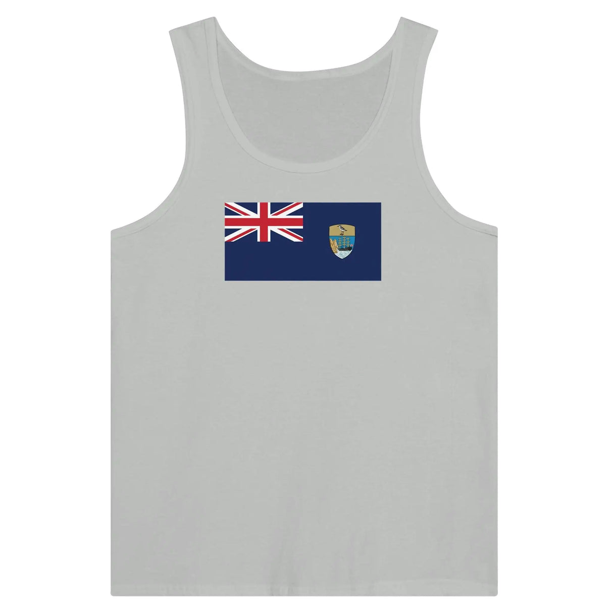Débardeur drapeau sainte-hélène tissu léger imprimé