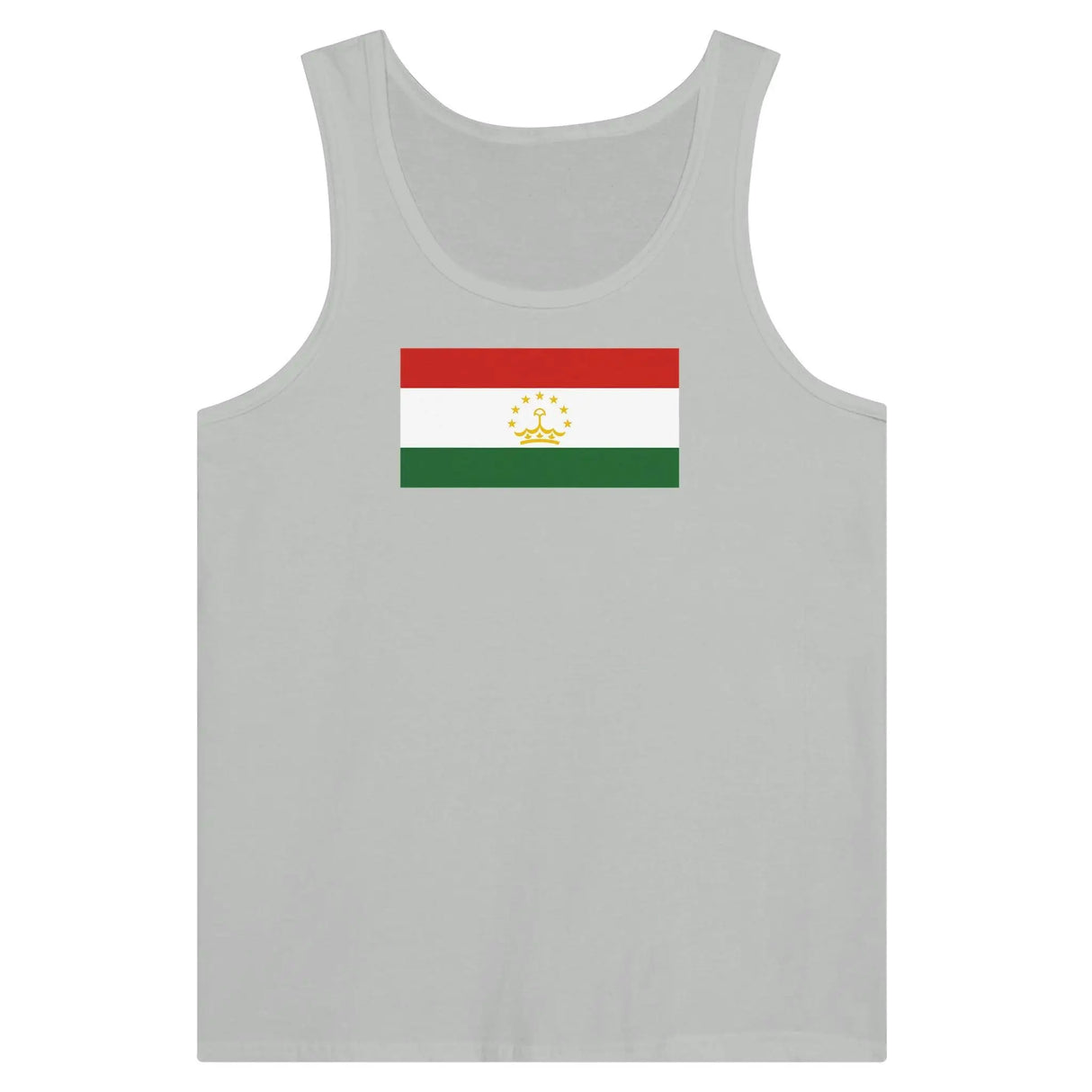 Débardeur drapeau tadjikistan tissu léger filé à l’anneau