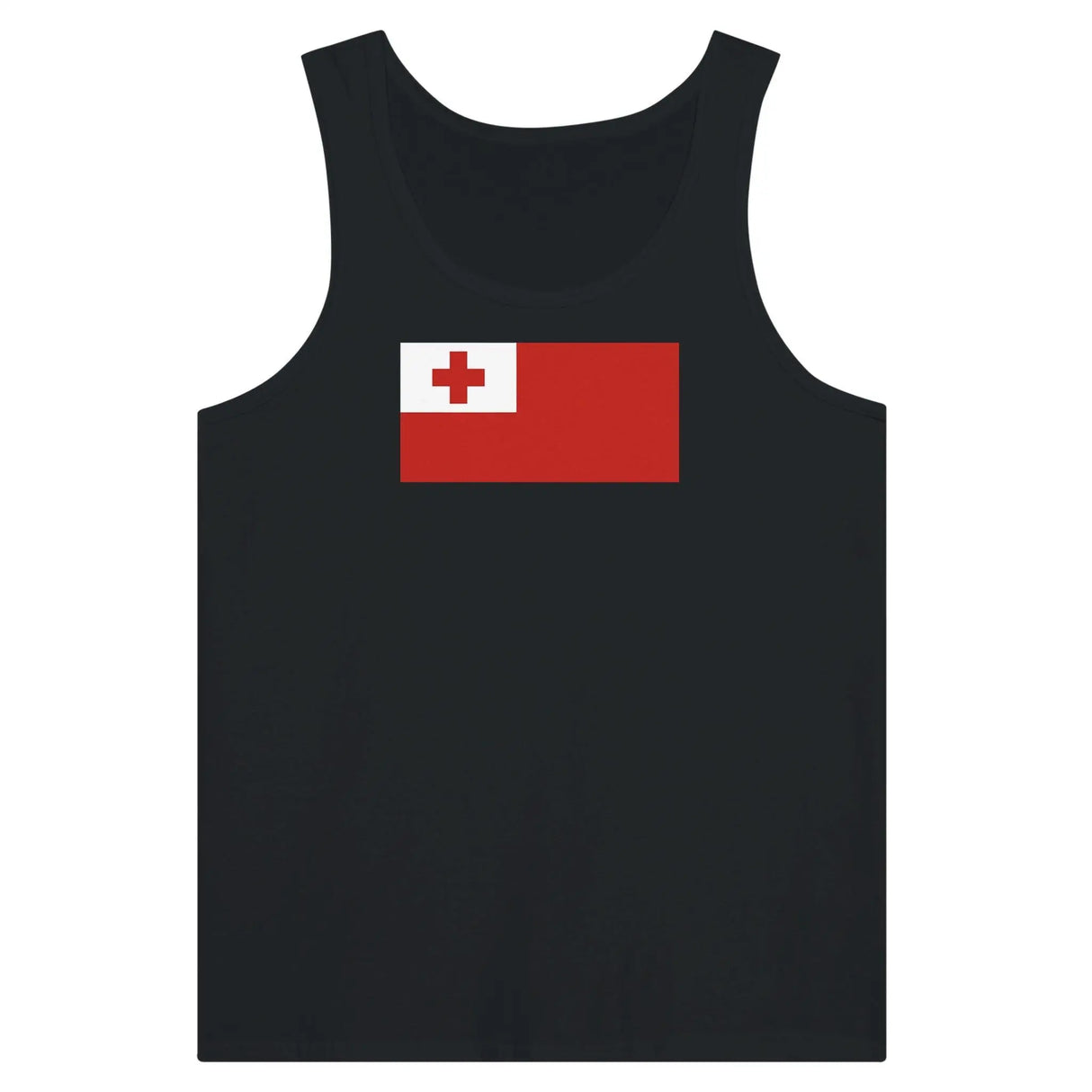 Débardeur drapeau tonga tissu léger filé à l’anneau