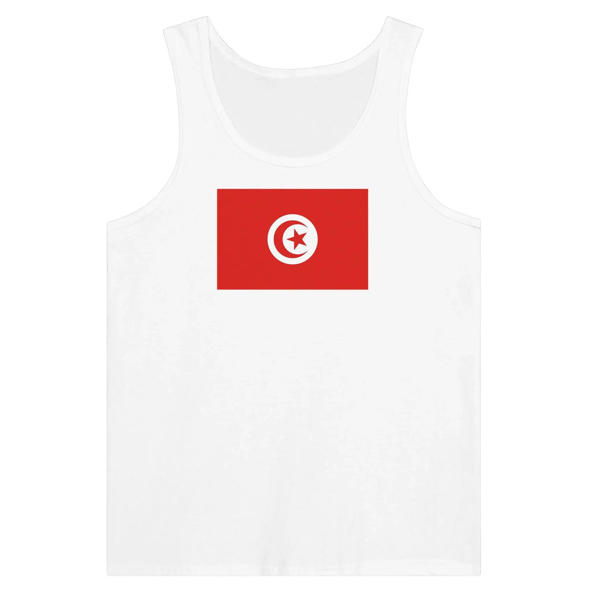 Débardeur drapeau tunisie tissu léger douceur supérieure