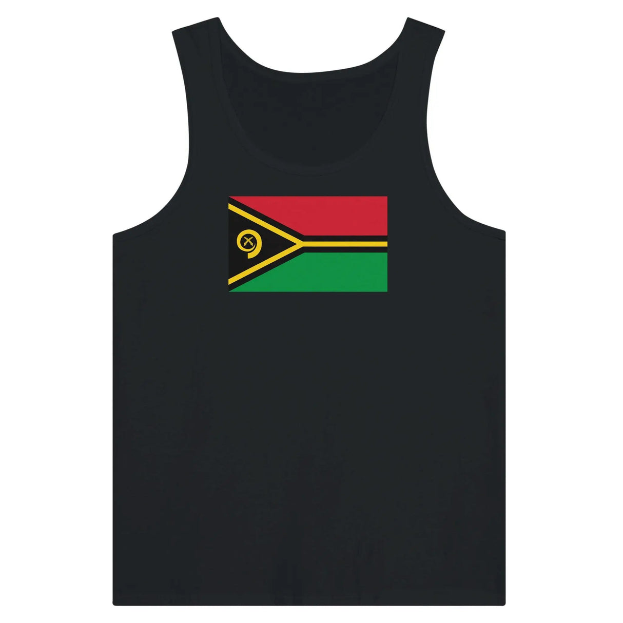 Débardeur drapeau vanuatu tissu léger filé à l’anneau