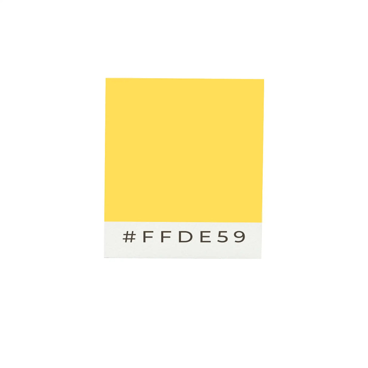 Drapeau adhésif jaune polyester souple facile à coller