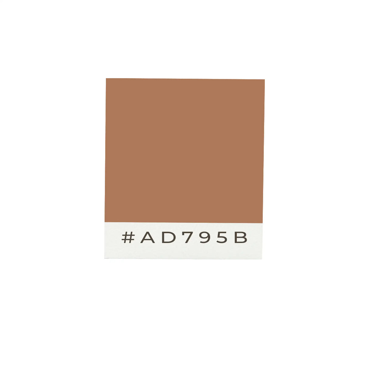 Drapeau adhésif marron polyester souple pour vitrine