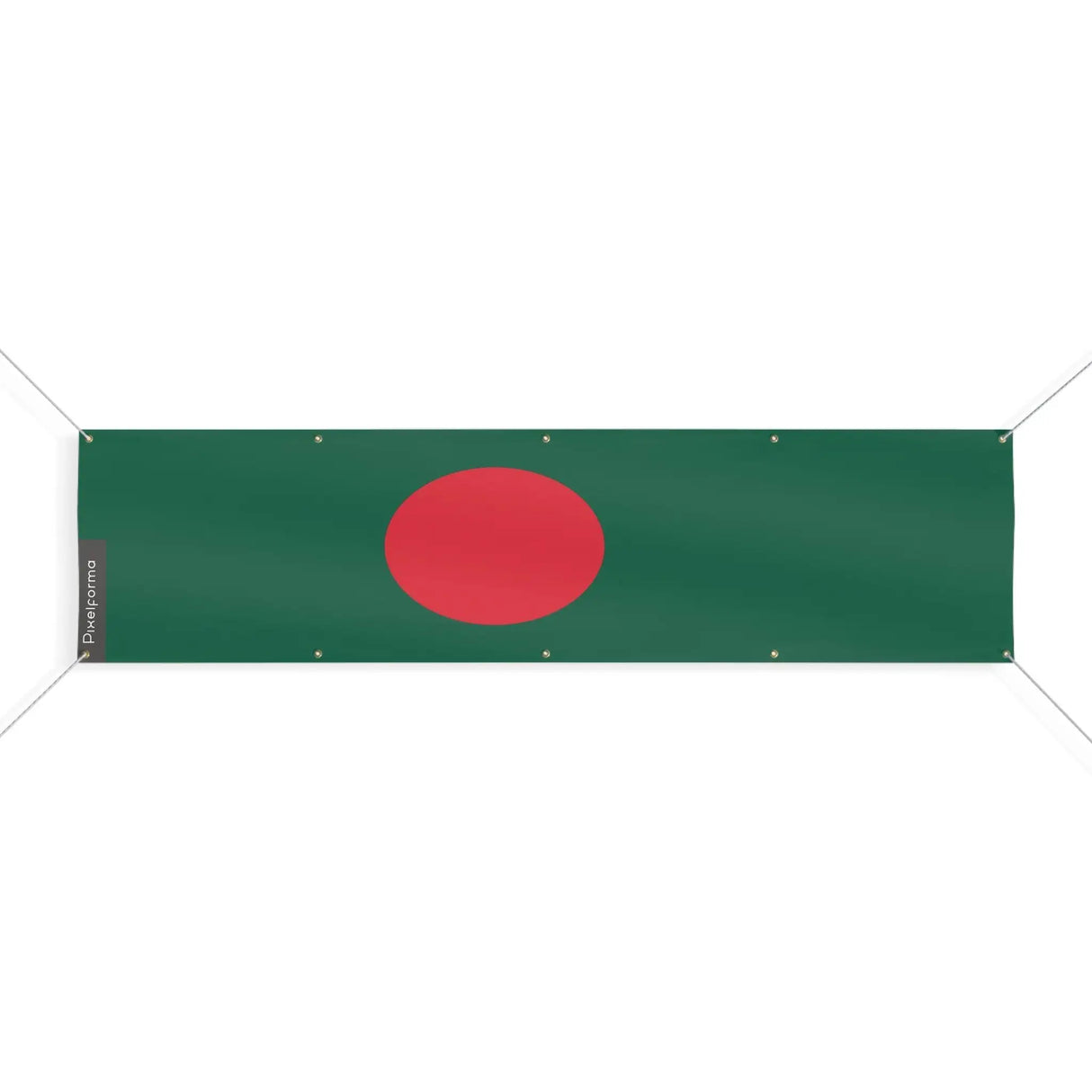 Drapeau bangladesh polyester résistant pour extérieur