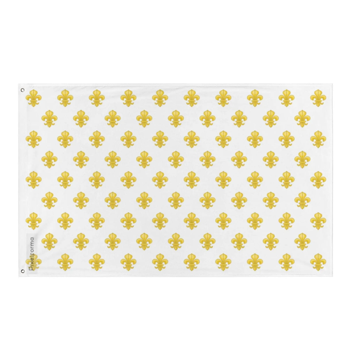 Drapeau bannière arborée france polyester double ourlet