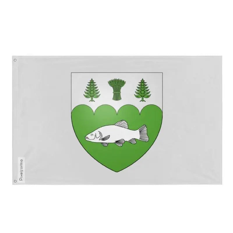 Drapeau barkmere polyester résistant avec œillets à gauche