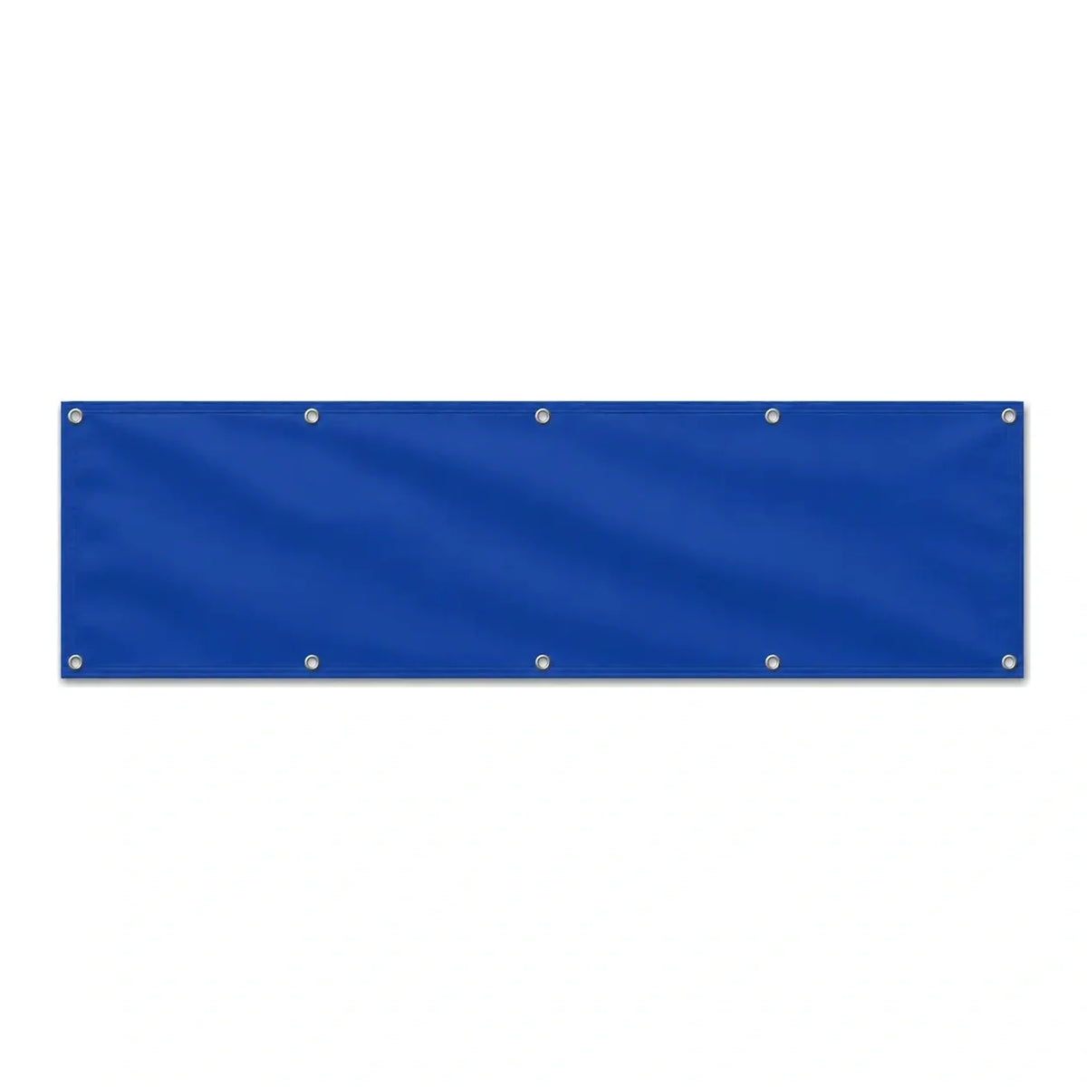 Drapeau Bleu Foncé grand format XL en polyester avec dix œillets