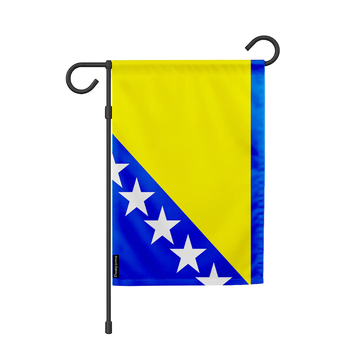 Drapeau bosnie-herzégovine jardin polyester durable horizontal