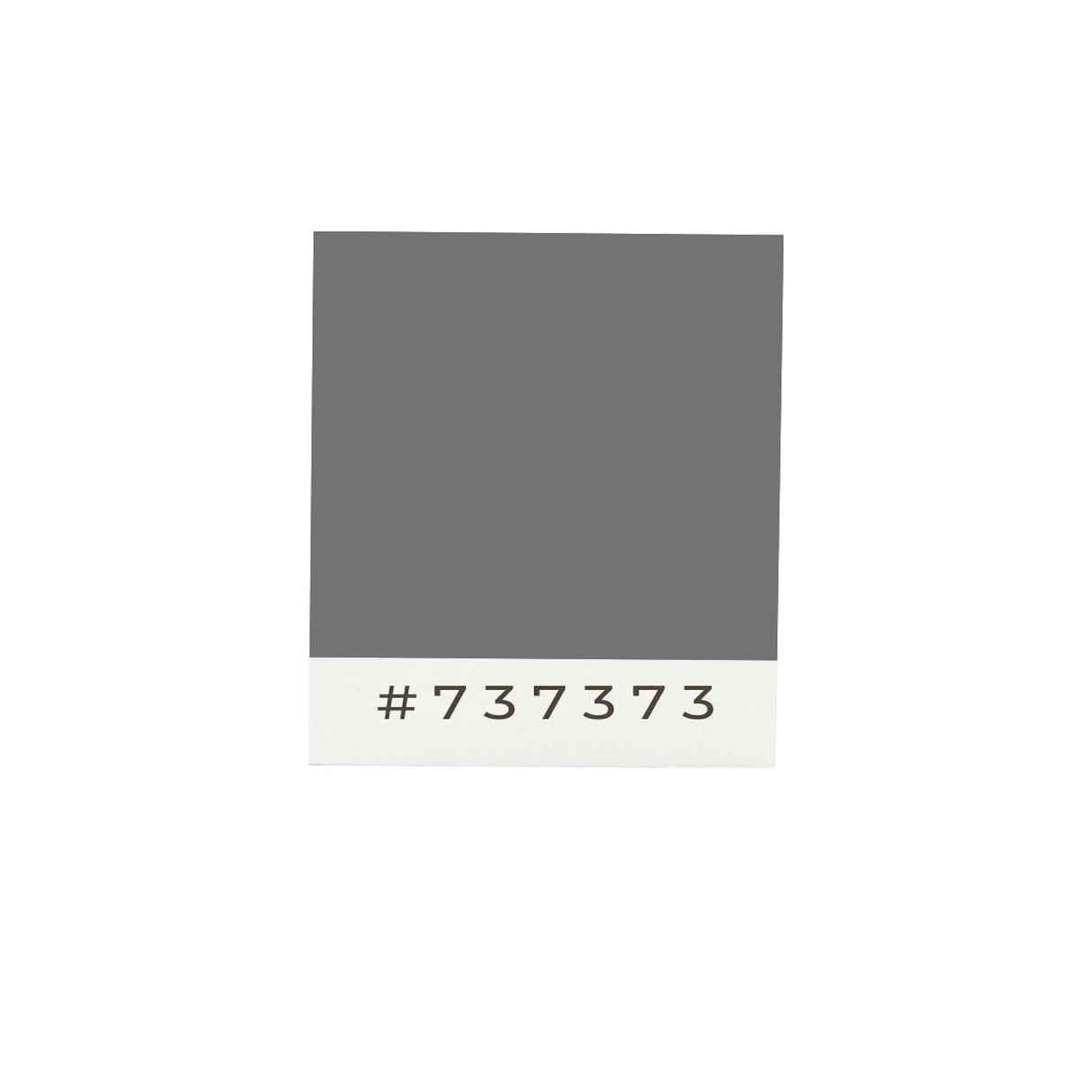 Drapeau bureau gris foncé polyester et socle inoxydable