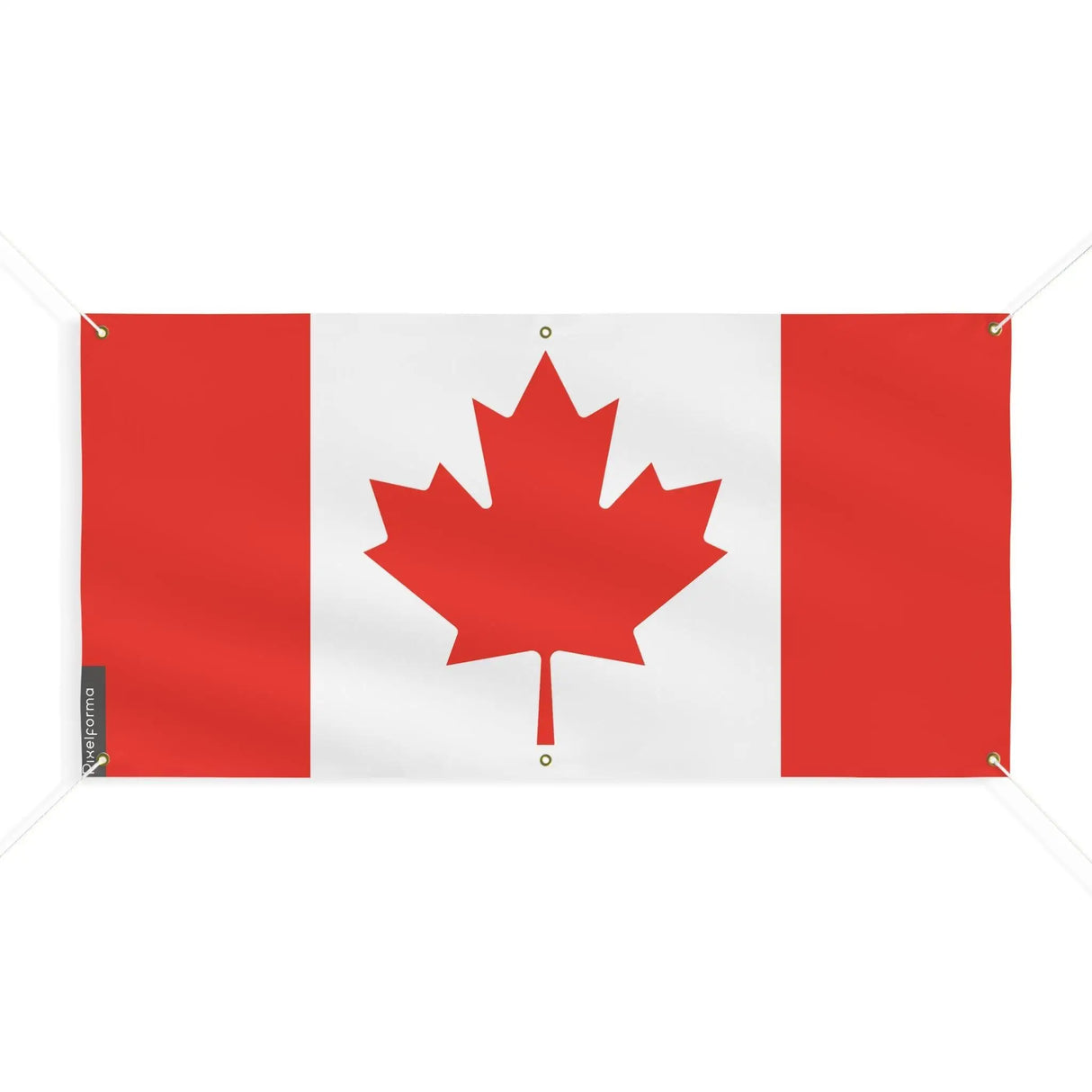 Drapeau canada polyester résistant pour usage extérieur